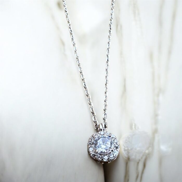 Κολιέ diamond - silver925 - Image 1