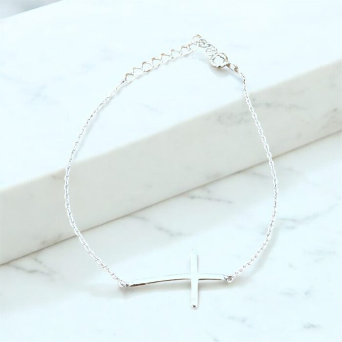 Βραχιόλι σταυρός silver925 - Image 1